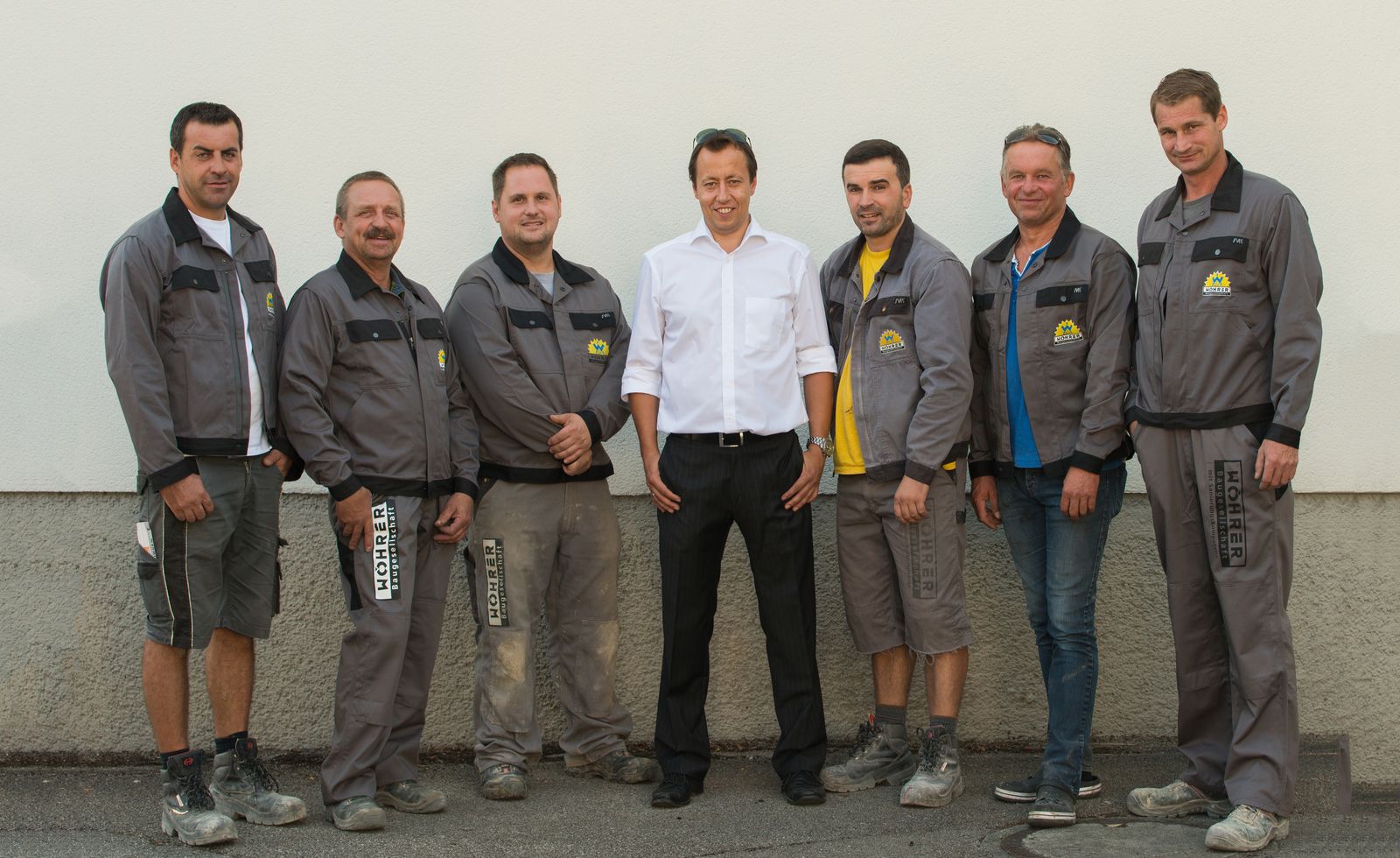 Das Team der Wöhrer Baugesellschaft